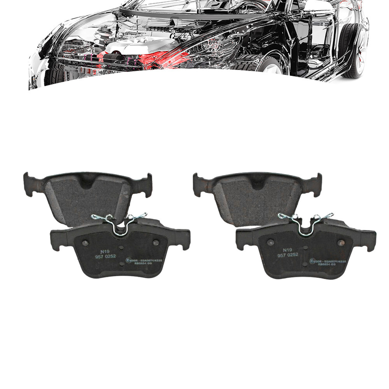 Set pastiglie freno Womala LR123010 per Land Rover Discovery Sport Evoque Velar