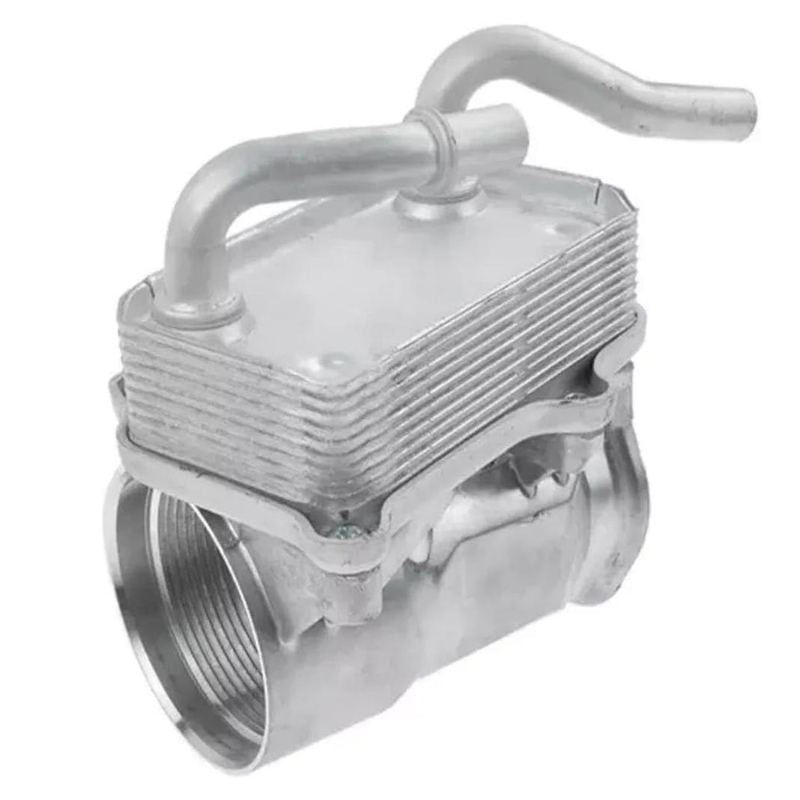 Womala Engine Oil Cooler Assembly OE 1121800065 for Benz Engine Lubrication System Parts