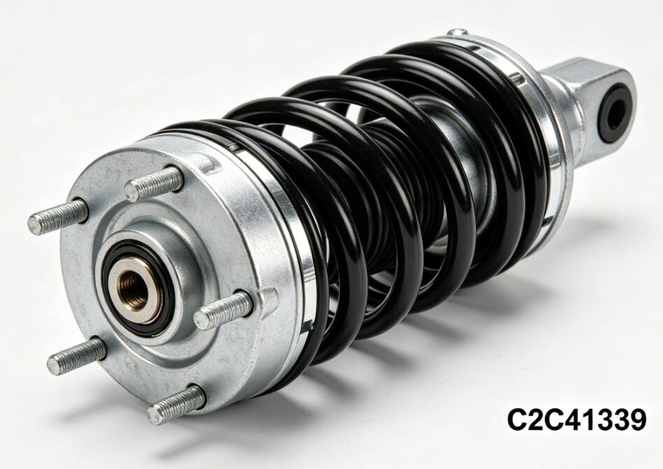 Molla d'aria anteriore e montante per Jaguar C2C41339 | Ammortizzatore a sospensione pneumatica premium
